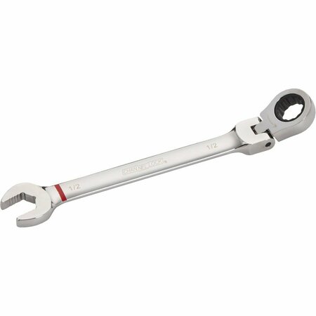 CHANNELLOCK Standard 1/2 In. 12-Point Ratcheting Flex-Head Wrench 317535